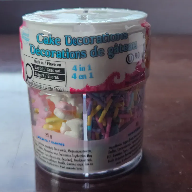 Decoraciones para dulces