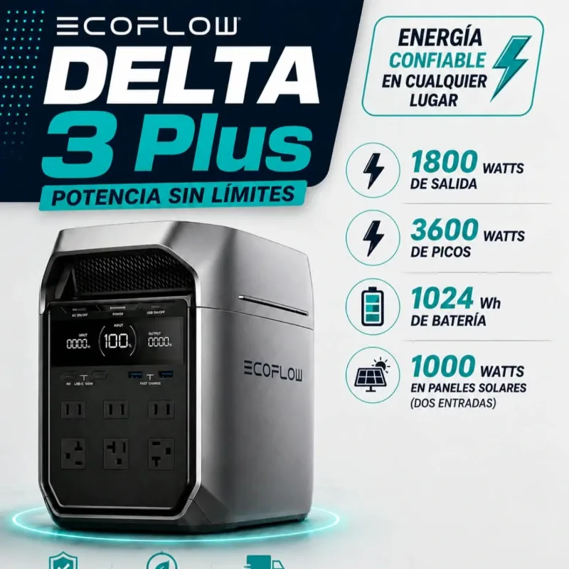 Ecoflow Delta 3 Plus