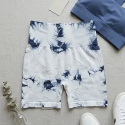 Licra blanca marmoleada