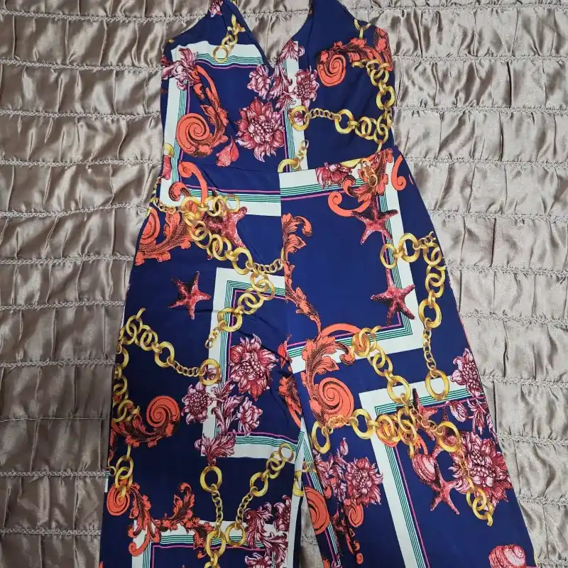 Mono pantalon estampado