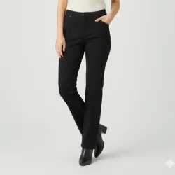 Pantalon negro elastizado