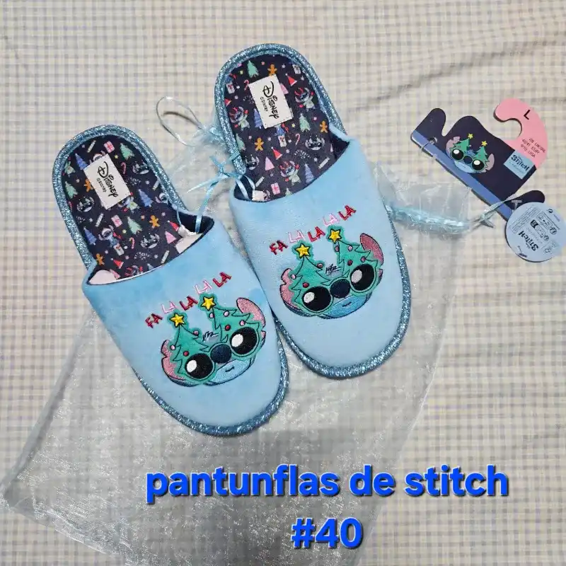 Pantunflas de stitch