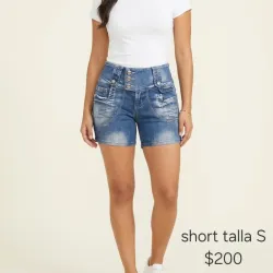 Short de mezclilla