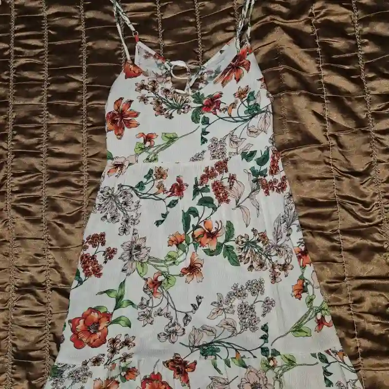 Vestido estampado de flores
