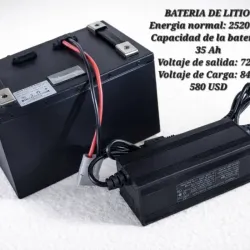 Baterías de Litio - 72VX35AH