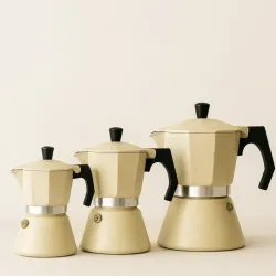 Cafetera 3 tazas - Estilo de Granito