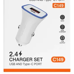 Cargador de móvil - Para autos. 12V