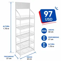 Estante para negocios