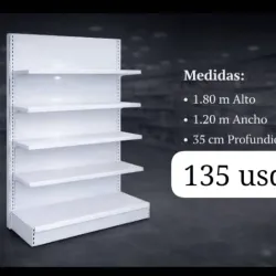 Estantes para negocios - 1 Cara