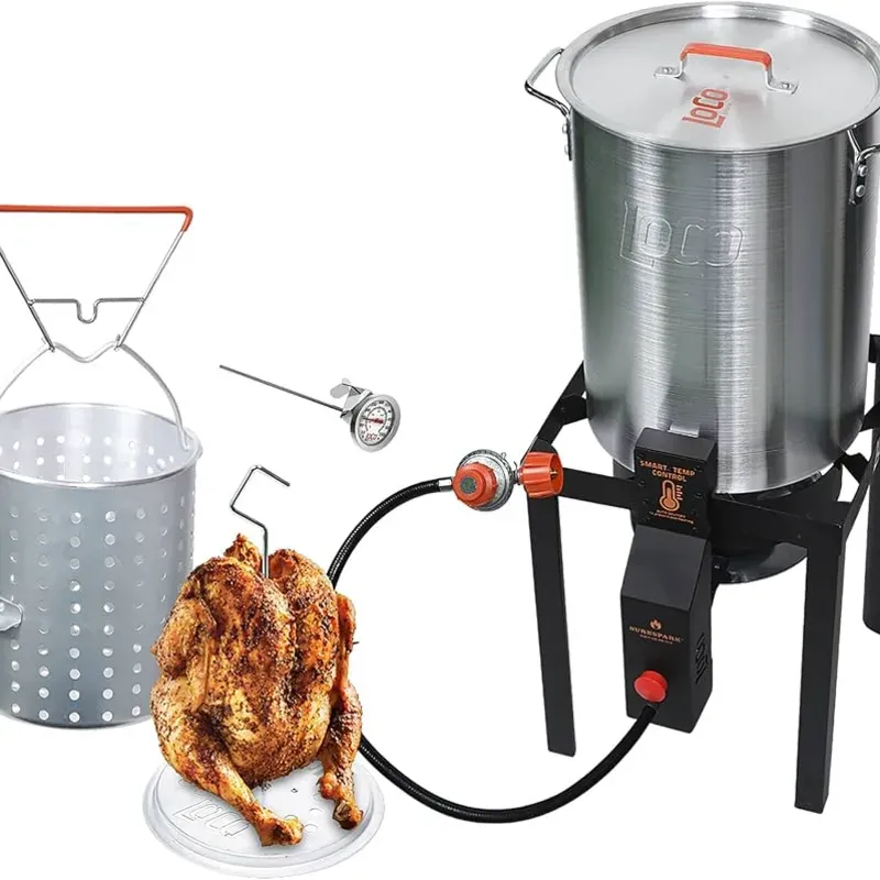 Freidora turka de gas