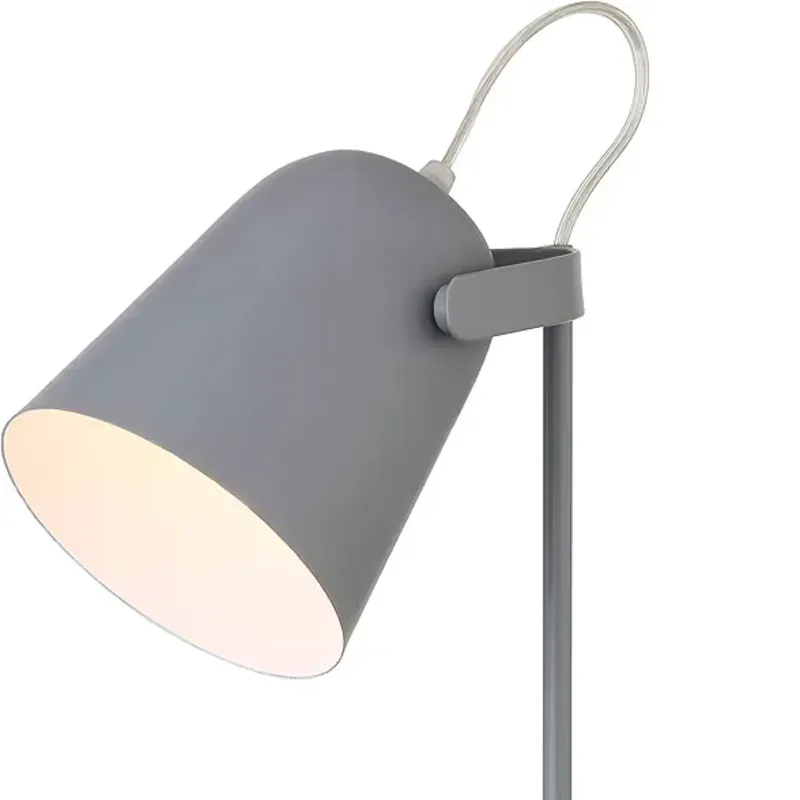 Lámpara de mesa - Vintage - Gris