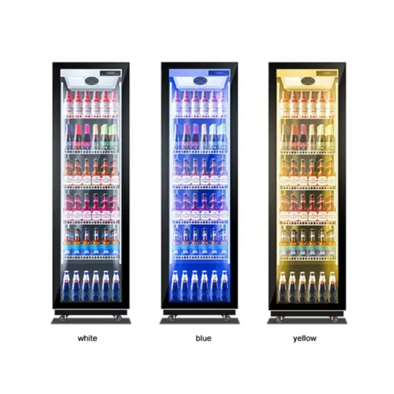 Nevera expositora de 1 puertas