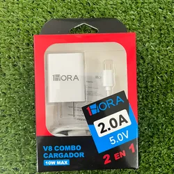 Cargador + cable v8 1Hora