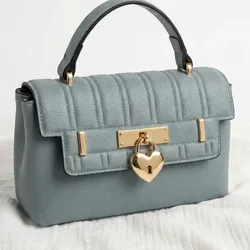 Cartera gris claro 