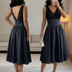 Vestido negro elegante