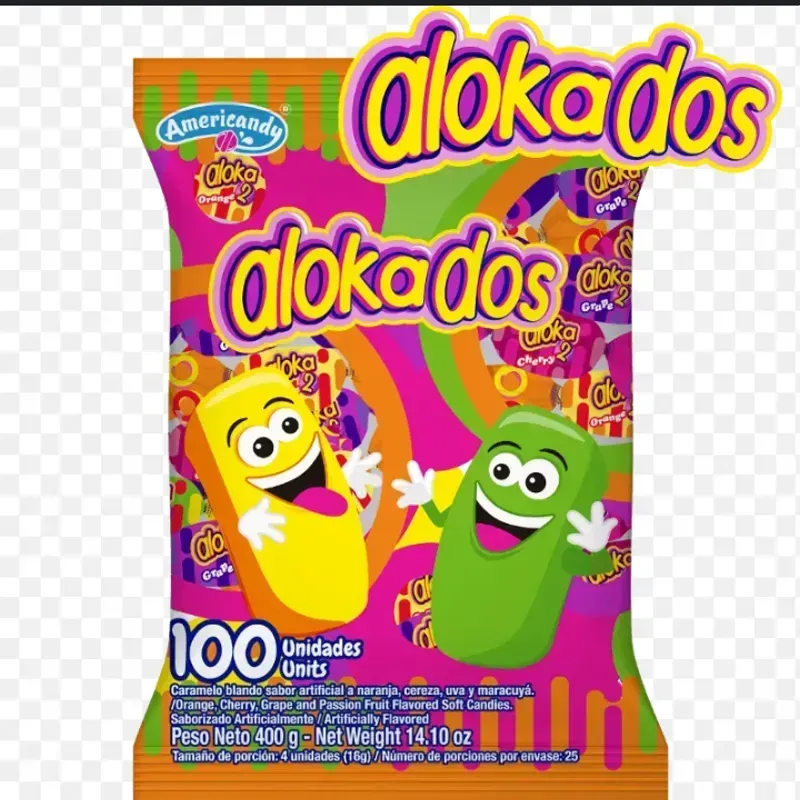 Caramelos alocados 