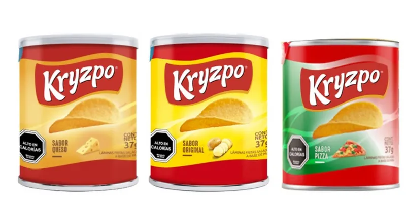 Papas Kryspo 37g ( natural, queso, cebolla)