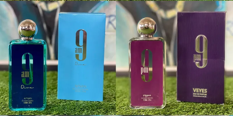 Perfumes para damas y caballeros. 
