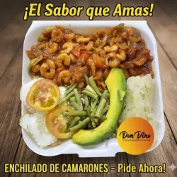 Enchilado de camarones