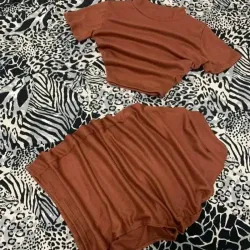 Conjunto de saya corto