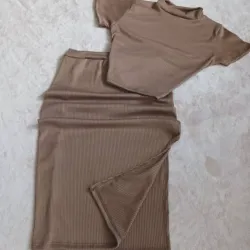 Conjuntos de saya corto