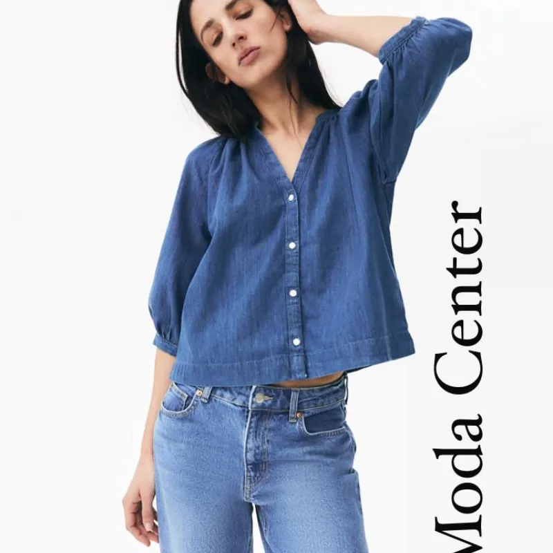 Blusa de Mezclilla 