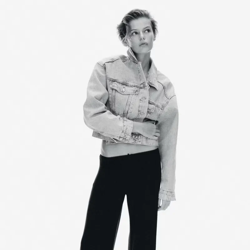 Chaqueta de Mezclilla 