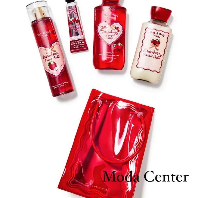 Colección Strawberry Pound Cake (Bath & Body Works)