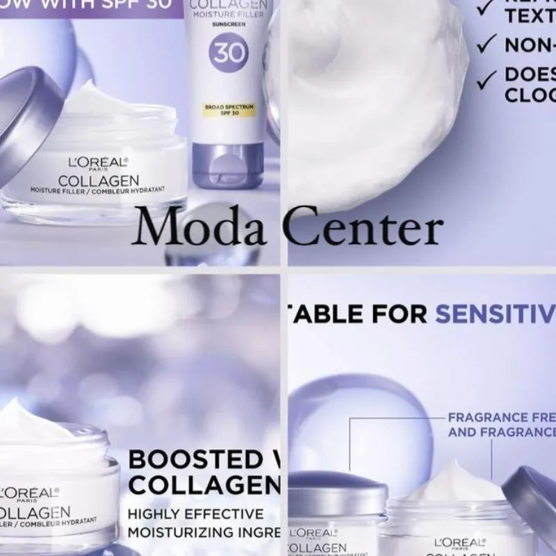 Crema Hidratante con Colágeno L’Oréal 