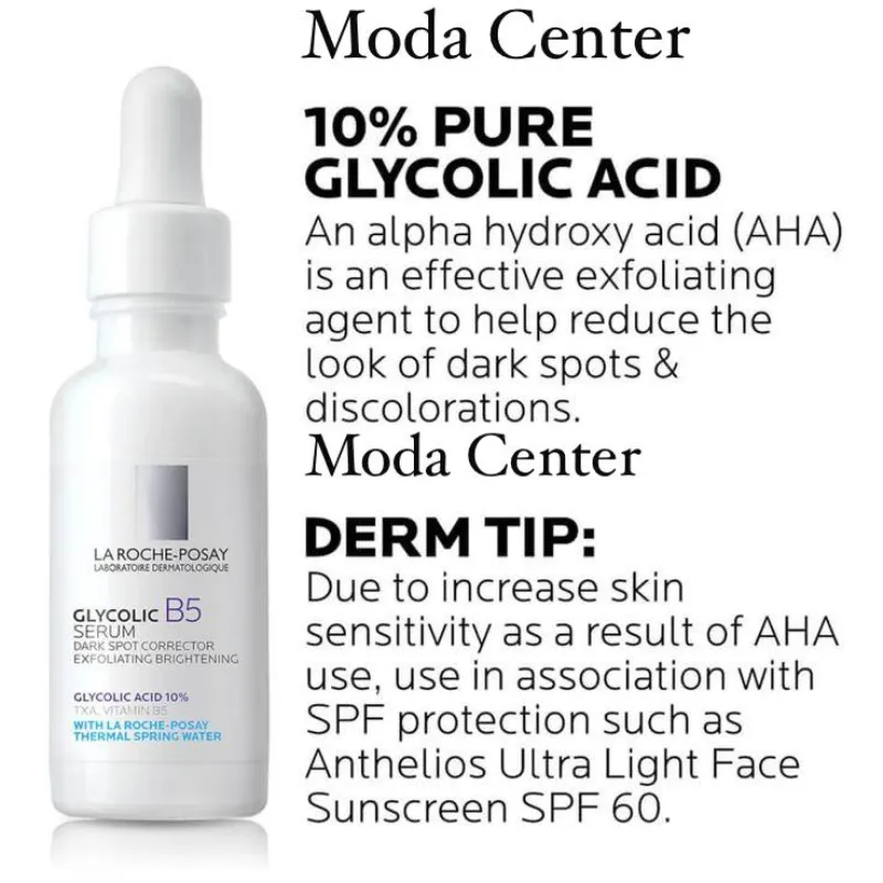Serúm Facial con Ácido Glicólico (La Roche Posay)