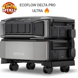 Ecoflow Delta Pro Ultra 4550 USD⏫  ☑️ 110/220 V  😱Con una salida de 7200W, una sola unidad alimenta toda su casa, incluso un aire acondicionado central de 2-3 toneladas.
