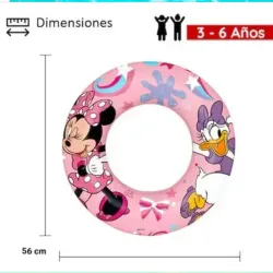 Flotador de Minnie Mouse y Deysi