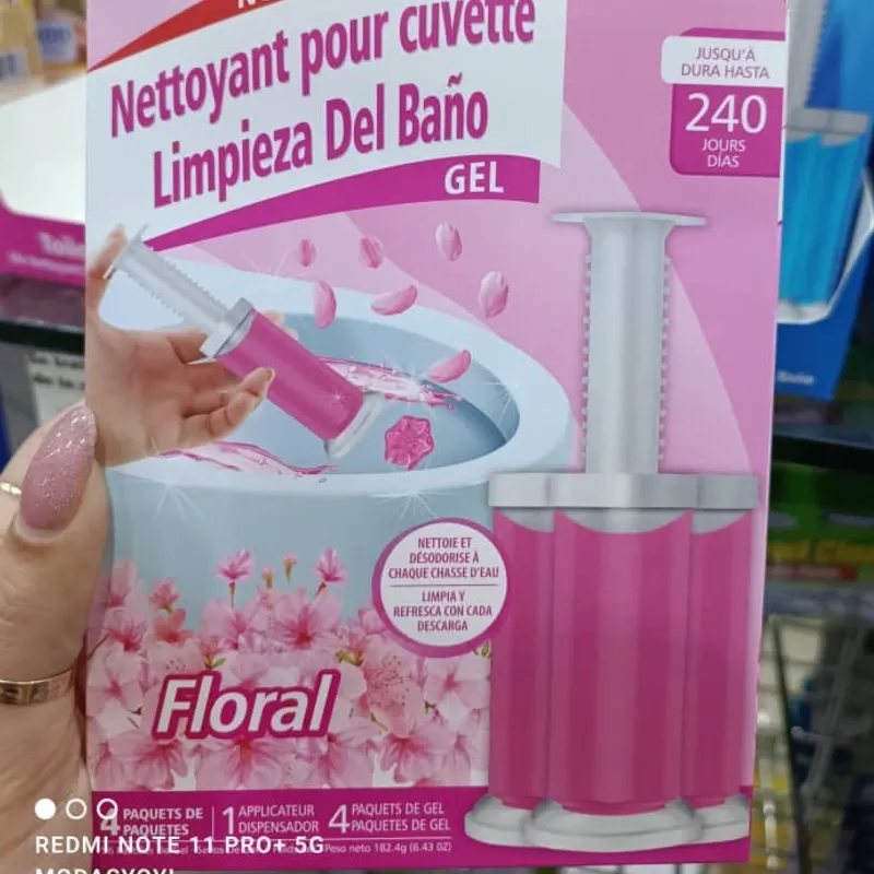 Gel Limpiador y Aromatizantes para el Inodoro