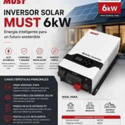 Inversor Bifásico Must 6kW