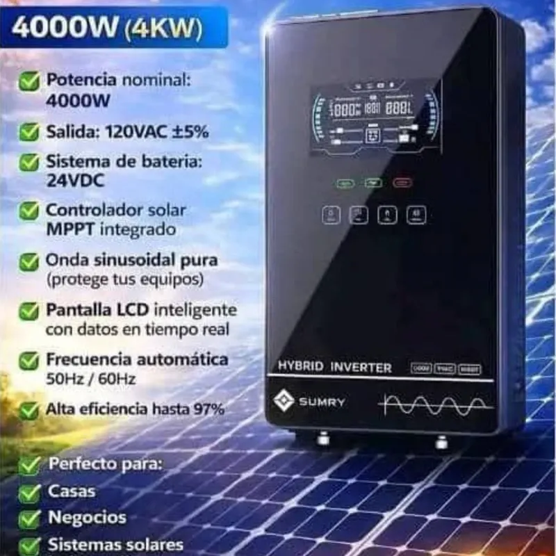 Kit de energia solar. Disponible en la Habana.