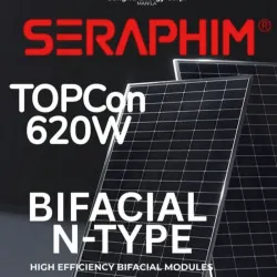Paneles Solares Monocristalinos  Bifaciales 620 w