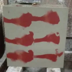 Jaspe rojo fondo gris