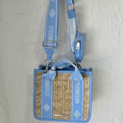 Cartera Steve Madden azul pequeña 