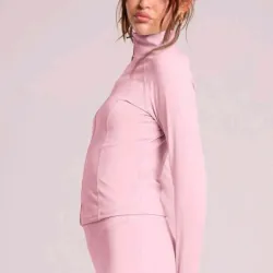Enguatada rosa pálido deportiva