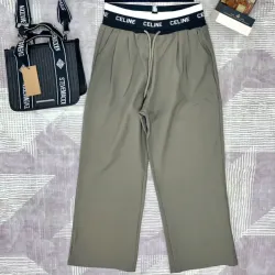 Pantalon de tela con fajin Celine 