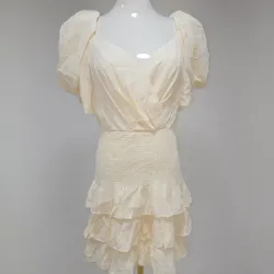 Vestido beige