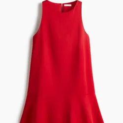 Vestido rojo sin mangas H&M