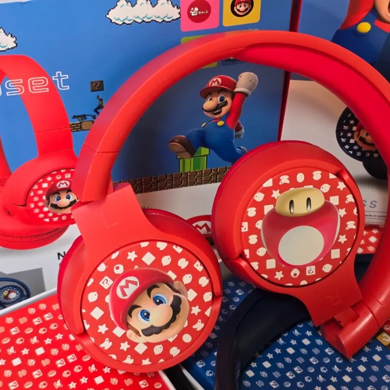Cascos Super Mario