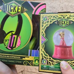 Combo Cascos + Bola de Nieve Wicked