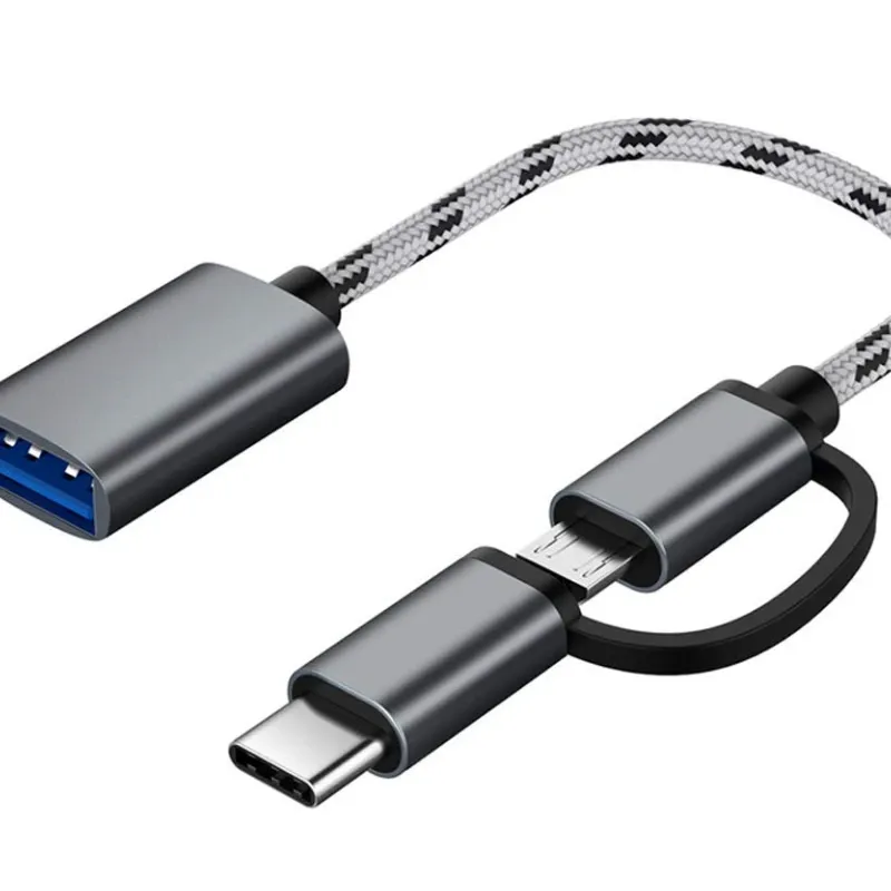 OTG (2 en 1) Tipo C & V8