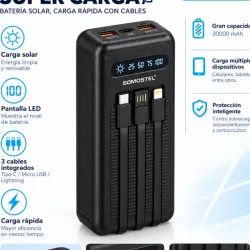 PowerBank Somostel 30.000 mAh
