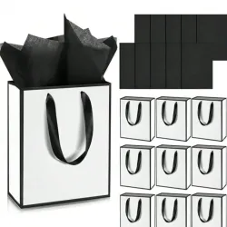 Bolsita Blanca y negra