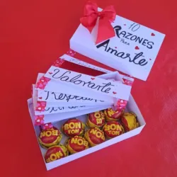 Cajita de 10 razones para amarte