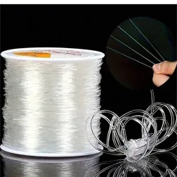 Hilo elastico transparente