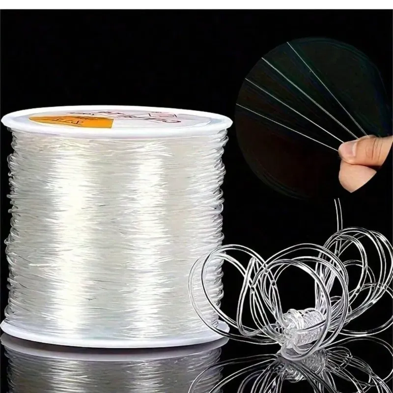 Hilo elastico transparente